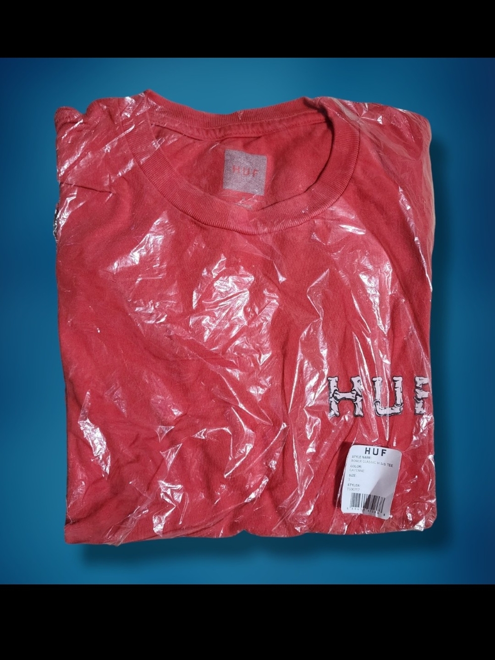 HUF Bone* Classic H Tee Size Small